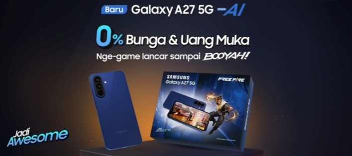 Samsung Galaxy A27 5G Punya Paket Free Fire, Bonus hingga Rp1 Juta