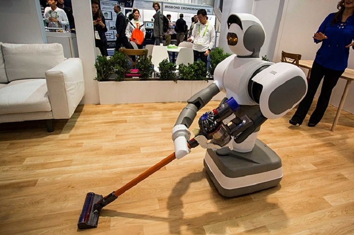 Gebrakan Teknologi, Ada Robot Canggih Yang Dibuat di China Bisa Melakukan Pekerjaan Rumah Tangga