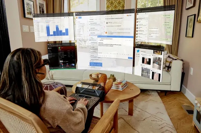 Spacetop G1 Laptop Canggih Dengan Kacamata Layar OLED Beresolusi 1080p Dibanderol Rp 31 Jutaan