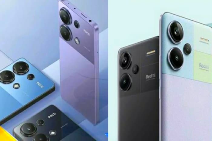 Mempunyai Chipset yang Sama, Inilah Pertarungan Spesifikasi Dan Harga HP Xiaomi Redmi vs POCO M6