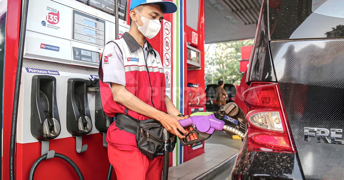 Harga BBM Pertamina Masih Stabil, Pertamax Rp15.950 per Liter