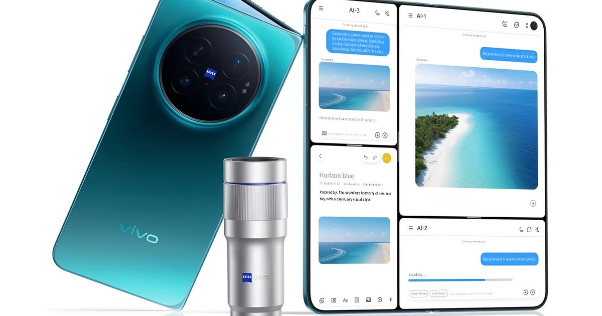Vivo X Fold 6 Resmi Masuk Pasar Global dengan Kamera 200 MP