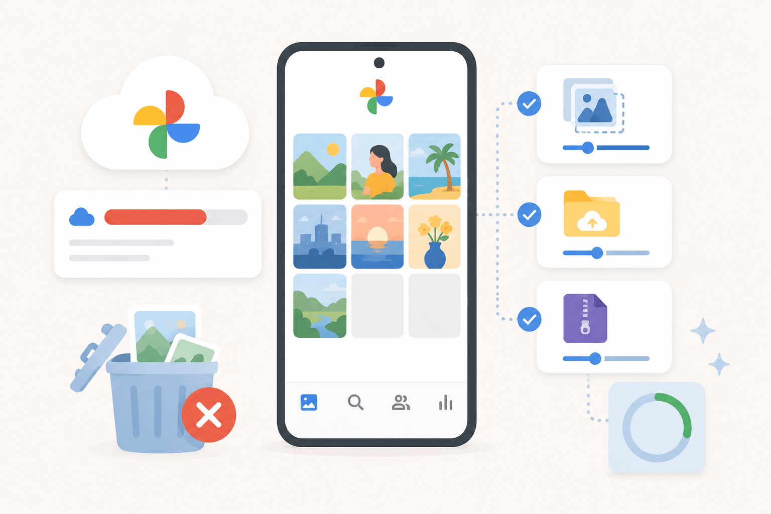 Google Photos Penuh? Ini Cara Menghemat Penyimpanan Tanpa Menghapus Semua Foto