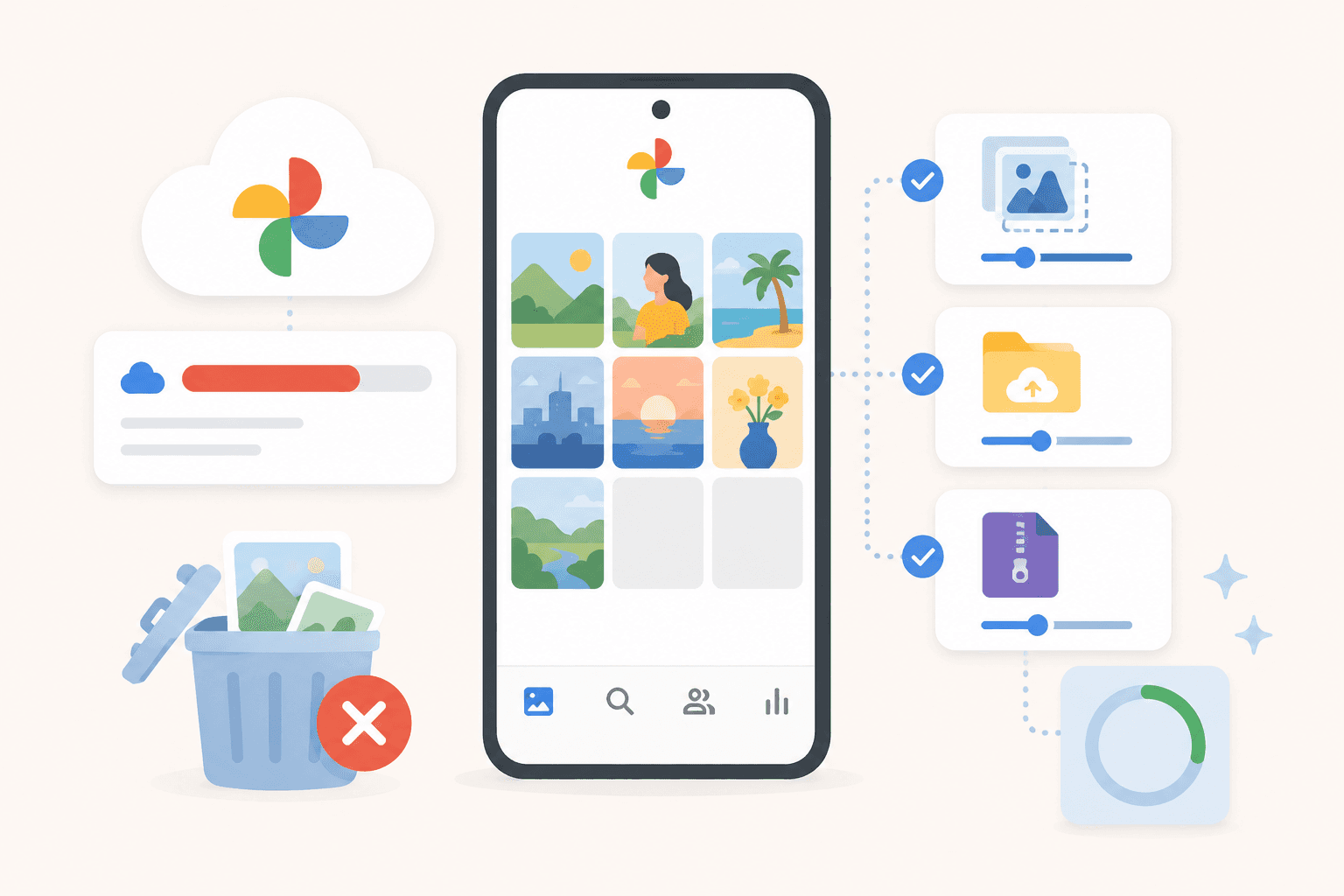Google Photos Penuh? Ini Cara Menghemat Penyimpanan Tanpa Menghapus Semua Foto