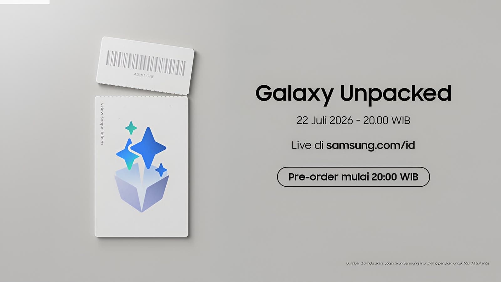 Samsung Unpacked 2026 Digelar 22 Juli, Ini Bocoran Galaxy Z Fold 8, Z Flip 8 hingga Galaxy Watch Baru
