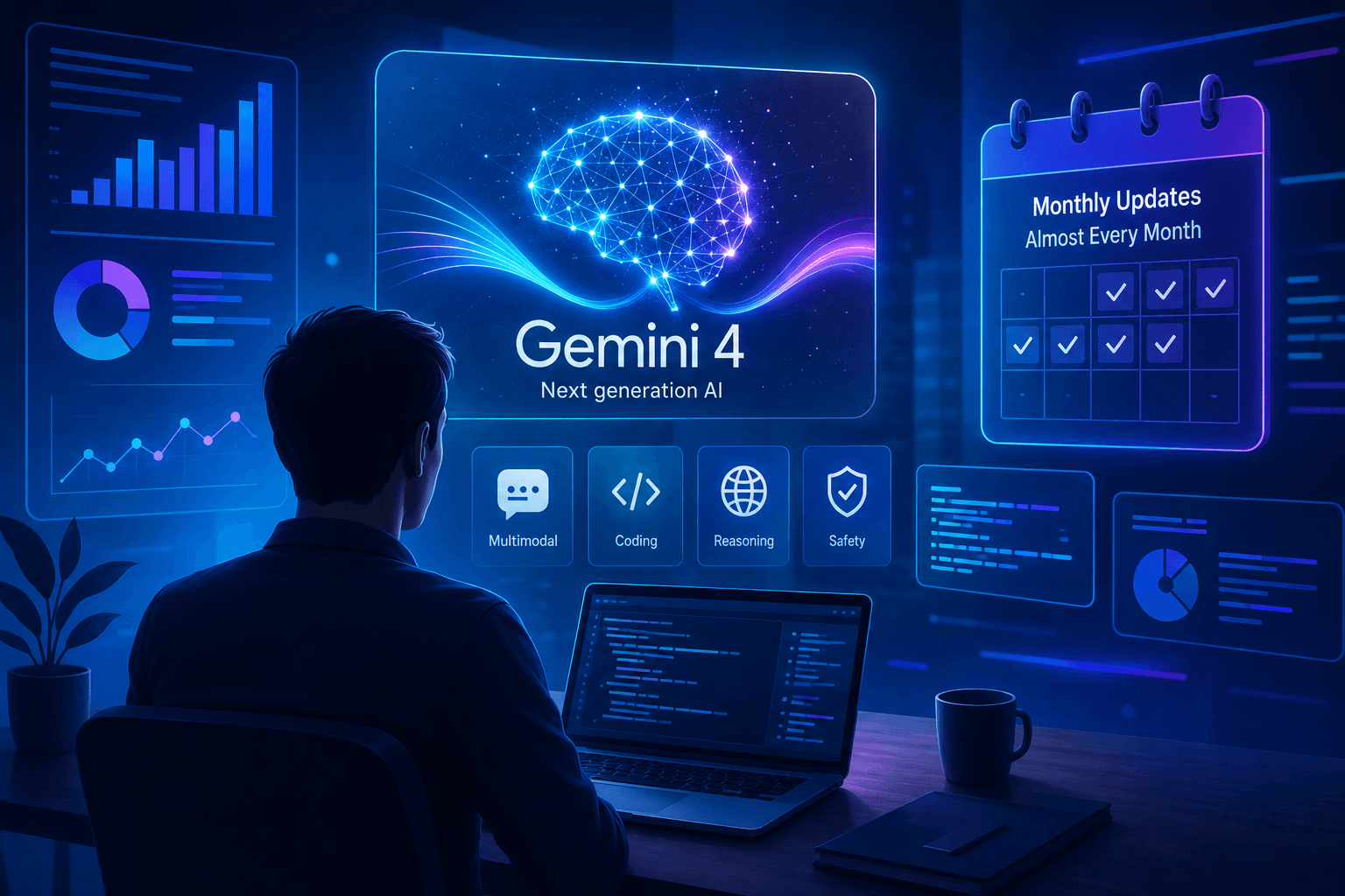 Sundar Pichai Tegaskan Google Belum Tertinggal dalam Perlombaan AI, Siapkan Gemini 4 dengan Pembaruan Hampir Setiap Bulan