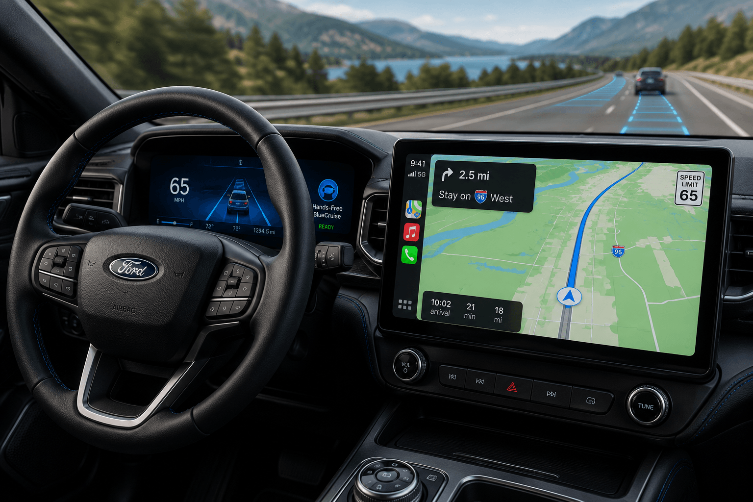 Apple Maps Masuk Langsung ke Mobil Ford, Teknologi Baru Ini Ikut Mendukung BlueCruise