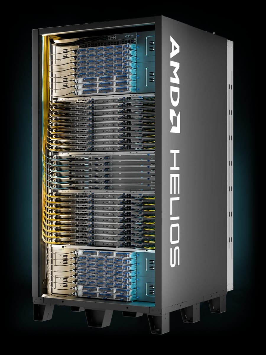 AMD Kenalkan Helios untuk Tantang Dominasi Nvidia di AI