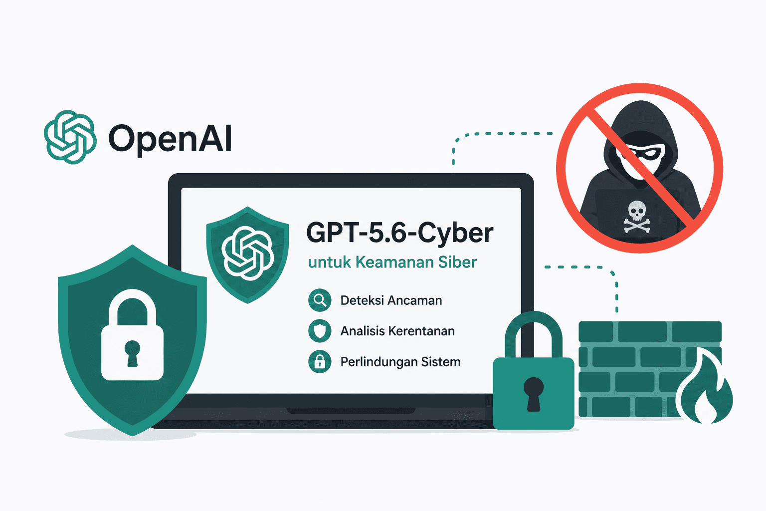 OpenAI Rilis GPT-5.6-Cyber untuk Keamanan Siber