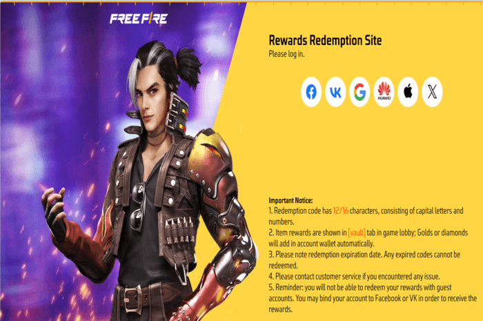 Kumpulan Kode Redeem Free Fire 27 November 2023 Segera Klaim Sebelum Sudah Tidak Bisa Digunakan