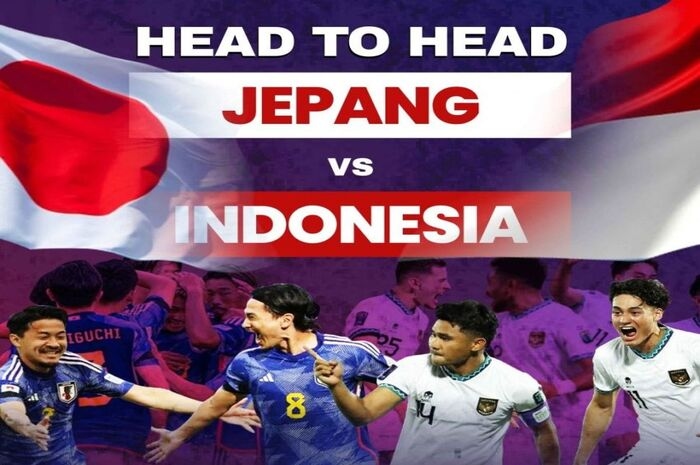 Reviews Head To Head 15 Pertemuan Indonesia VS Jepang