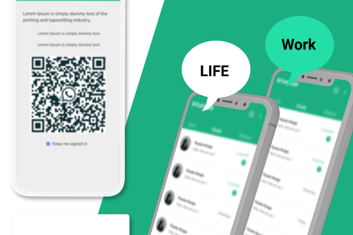 Aplikasi WhatsApp Clone, Membuat Dua Akun dalam Satu Smartphone Android