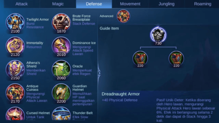 Item Penting yang Wajib Kalian Ketahui di Mobile Legends