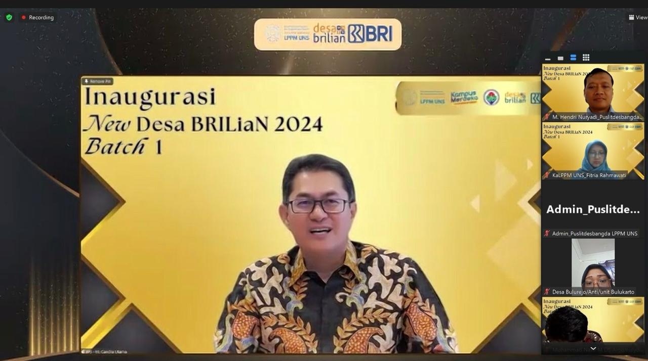 Inaugurasi Desa BRILiaN Batch 1 2024, BRI Memberikan Apresiasi untuk 40 Desa Terpilih