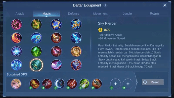 Item Sky Piercer Terlau OP di Mobile Legends? Tips Menggunakan Item Sky Piercer di ML