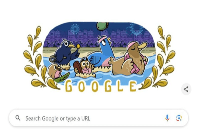 Google Doodle Unggas, Cara Unik Merayakan Olimpiade Paris 2024 dan Pesan Tersembunyi di Baliknya